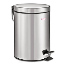 Ведро-контейнер для мусора (урна) с педалью LAIMA Classic, 12 л, зеркальное, нержавеющая сталь, со съемным внутренним ведром в Железнодорожном Ведро-контейнер для мусора (урна) с педалью LAIMA Classic, 12 л, зеркальное, нержавеющая сталь, со съемным внутренним ведром в Железнодорожном