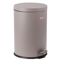 Ведро-контейнер для мусора (урна) с педалью LAIMA Classic, 20 л, серое, матовое, металл, со съемным внутренним ведром в Железнодорожном Ведро-контейнер для мусора (урна) с педалью LAIMA Classic, 20 л, серое, матовое, металл, со съемным внутренним ведром в Железнодорожном