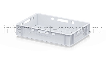 Ящик для мяса и колбасных изделий Е-1 белый в Железнодорожном Ящик для мяса и колбасных изделий Е-1 белый в Железнодорожном