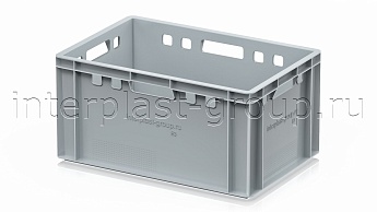 Ящик для мяса и колбасных изделий Е-3 серый в Железнодорожном Ящик для мяса и колбасных изделий Е-3 серый в Железнодорожном