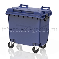 Мусорный контейнер 770 л синий 770 синий в Железнодорожном Мусорный контейнер 770 л синий 770 синий в Железнодорожном