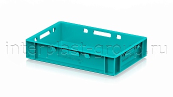 Ящик для мяса и колбасных изделий Е-1 бирюзовый в Железнодорожном