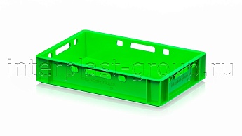 Ящик для мяса и колбасных изделий Е-1 светло-зеленый в Железнодорожном