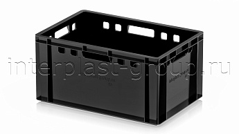 Ящик для мяса и колбасных изделий Е-3 черный в Железнодорожном Ящик для мяса и колбасных изделий Е-3 черный в Железнодорожном