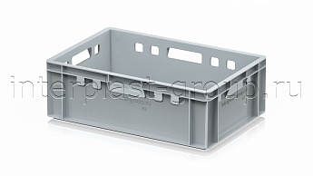 Ящик для мяса и колбасных изделий Е-2 серый в Железнодорожном