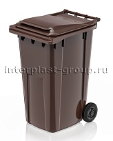 Контейнер для мусора 240 л коричневый облегченный 240 зеленый в Железнодорожном