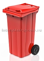 Мусорный контейнер 120 л красный 120 красный в Железнодорожном Мусорный контейнер 120 л красный 120 красный в Железнодорожном