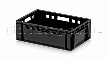 Ящик для мяса и колбасных изделий Е-2 черный в Железнодорожном Ящик для мяса и колбасных изделий Е-2 черный в Железнодорожном