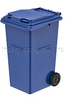 Контейнер для мусора 240 л синий 240 синий в Железнодорожном Контейнер для мусора 240 л синий 240 синий в Железнодорожном