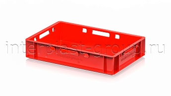 Ящик для мяса и колбасных изделий Е-1 красный в Железнодорожном