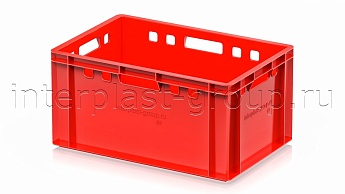 Ящик для мяса и колбасных изделий Е-3 красный в Железнодорожном