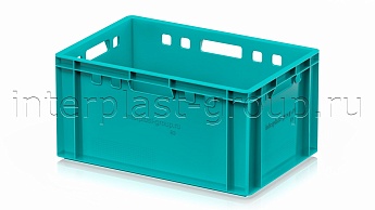 Ящик для мяса и колбасных изделий Е-3 бирюзовый в Железнодорожном