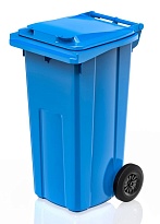 Мусорный контейнер 120 л голубой в Железнодорожном
