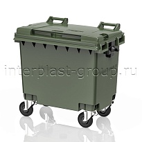 Контейнер для мусора 660 л зеленый 660 зеленый в Железнодорожном