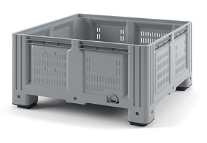 Контейнер iBox перфорированный на ножках в Железнодорожном