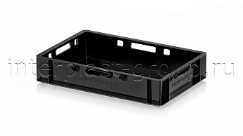 Ящик для мяса и колбасных изделий Е-1 черный в Железнодорожном Ящик для мяса и колбасных изделий Е-1 черный в Железнодорожном