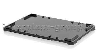 Крышка для ящика универсального черная в Железнодорожном