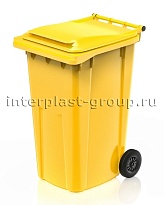 Контейнер для мусора 240 л желтый облегченный 240 желтый в Железнодорожном Контейнер для мусора 240 л желтый облегченный 240 желтый в Железнодорожном