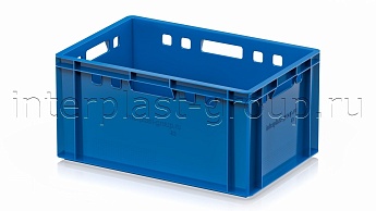 Ящик для мяса и колбасных изделий Е-3 голубой в Железнодорожном Ящик для мяса и колбасных изделий Е-3 голубой в Железнодорожном