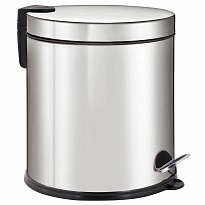 Ведро-контейнер для мусора урна с педалью LAIMA Classic Plus, 20 л, зеркальное в Железнодорожном