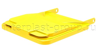 Комплект крышки для контейнера 120 л. желтая желтый в Железнодорожном Комплект крышки для контейнера 120 л. желтая желтый в Железнодорожном