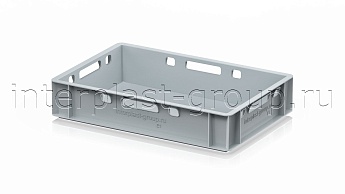 Ящик для мяса и колбасных изделий Е-1 серый в Железнодорожном Ящик для мяса и колбасных изделий Е-1 серый в Железнодорожном
