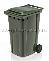 Контейнер для мусора 240 л зеленый облегченный 240 зеленый в Железнодорожном